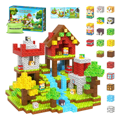 BloxiMag® – 100 Piezas para Crear Sin Parar